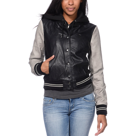 Ladies varsity jacket